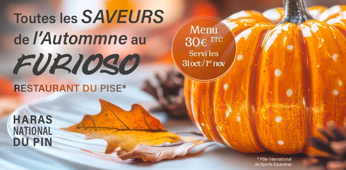 MENU D'HALLOWEEN AU FURIOSO